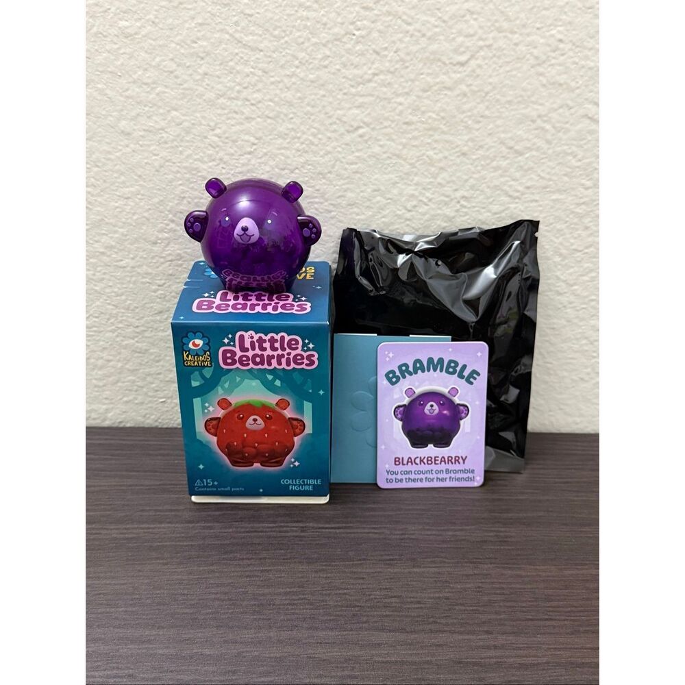 Kaleidos Creative Little Bearries Blind Box Figure - Bramble The Blackberry